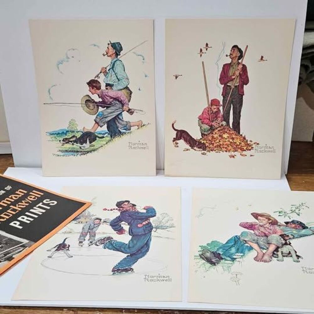 Vintage Norman Rockwell Prints Collection